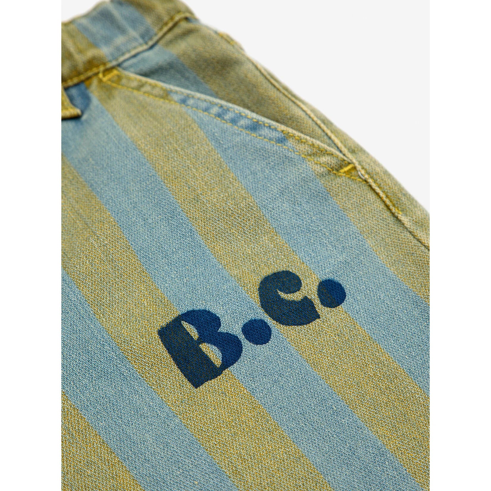 <BOBO CHOSES>Vertical Stripes denim pants（2-5Y）