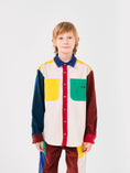 Gallery viewerに画像を読み込む, <BOBO CHOSES>Color Block Corduroy Shirt （2-7Y）
