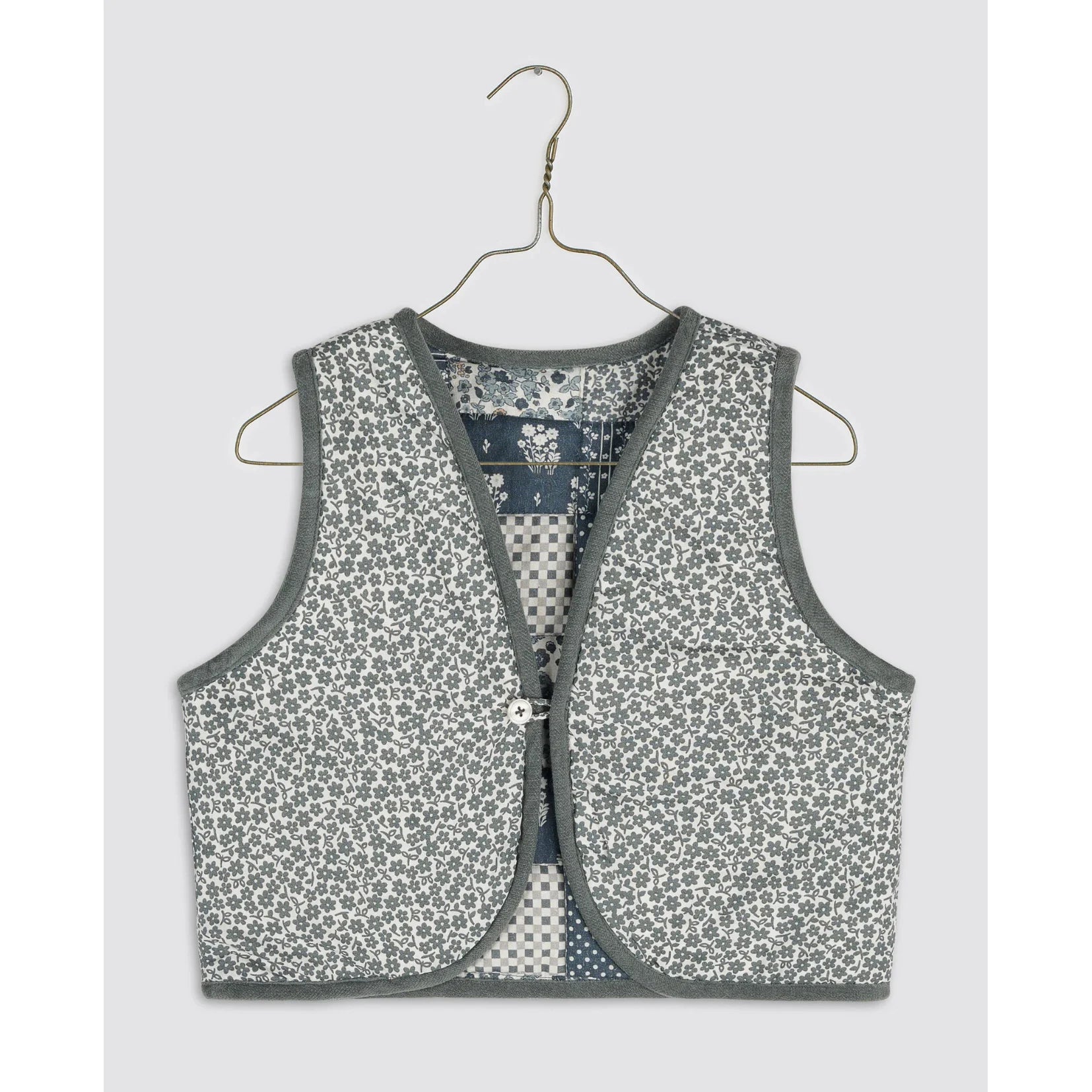 <Little Cotton Clothes>Bay Waistcoat （2-8Y）