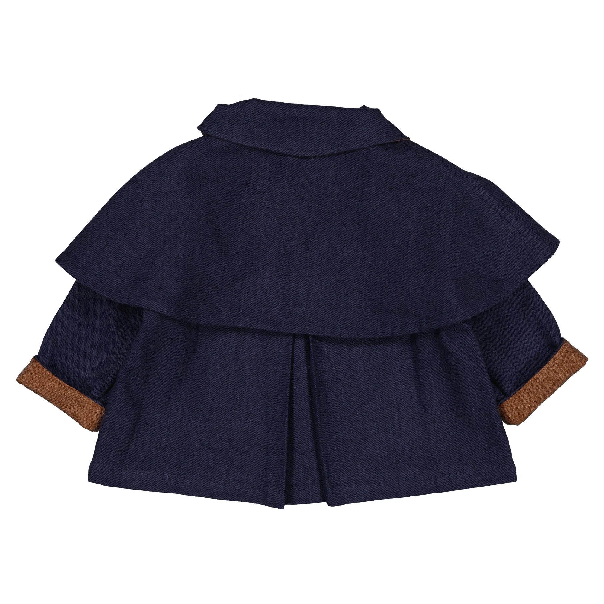 <Maison marelle>Jacket with AMOVIBLE cape SHERLOCK（24M-6Y）