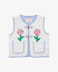 Gallery viewerに画像を読み込む, <SISSEL MINI>NGEBORG MINI LEFTOVER QUILTED VEST（1-6Y）
