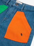 Gallery viewerに画像を読み込む, <BOBO CHOSES>Color Block denim bermuda shorts（2-5Y）
