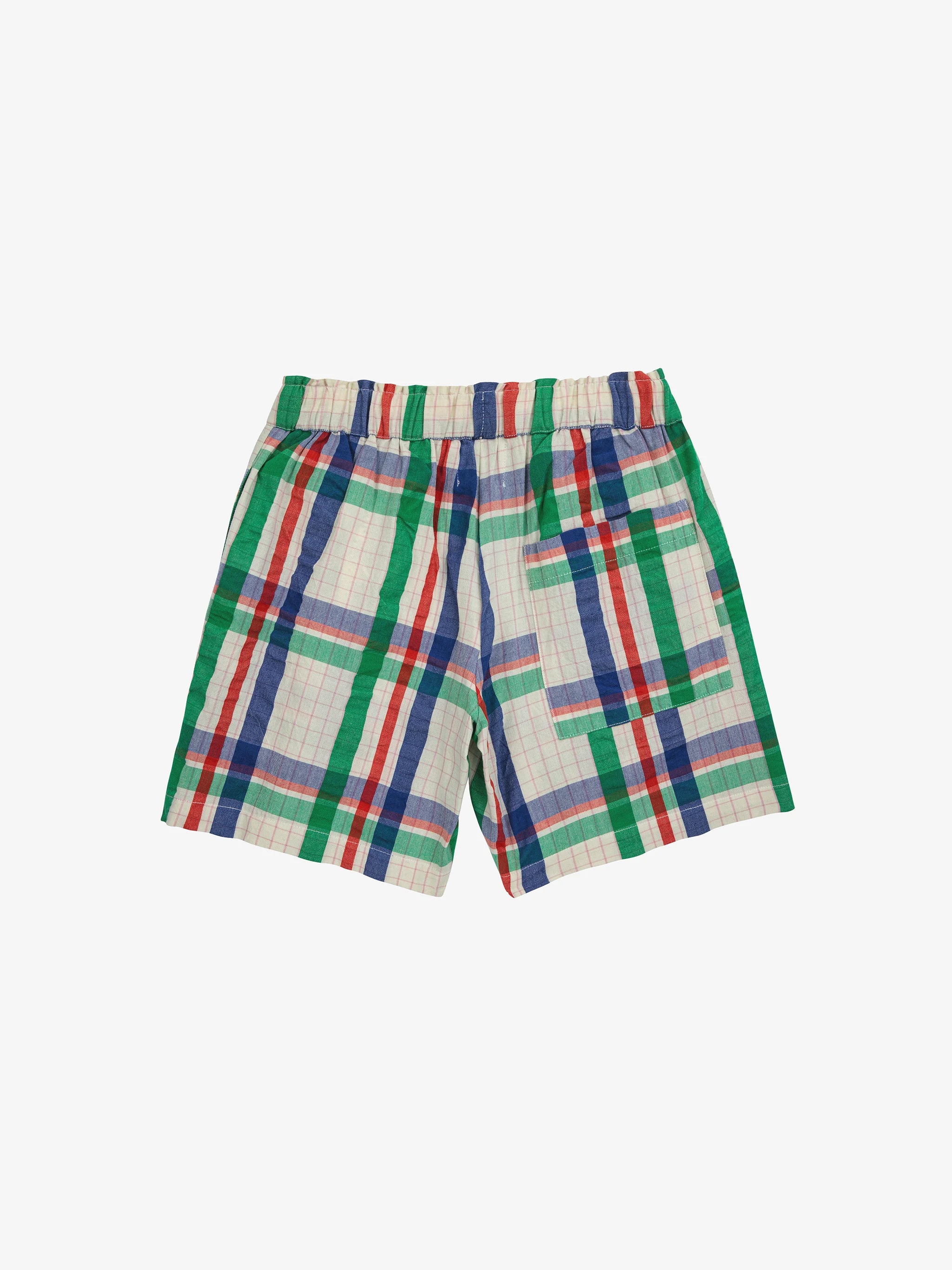 <BOBO CHOSES>Madras Checks woven bermuda shorts（2-5Y）