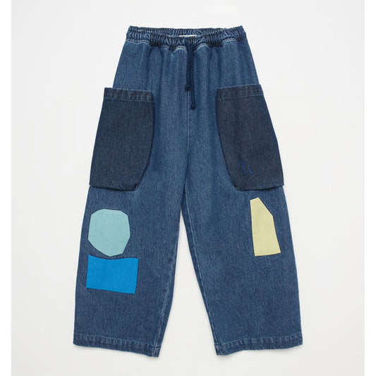 <TRUE ARTIST>Collage Denim Trousers（4-5Y）