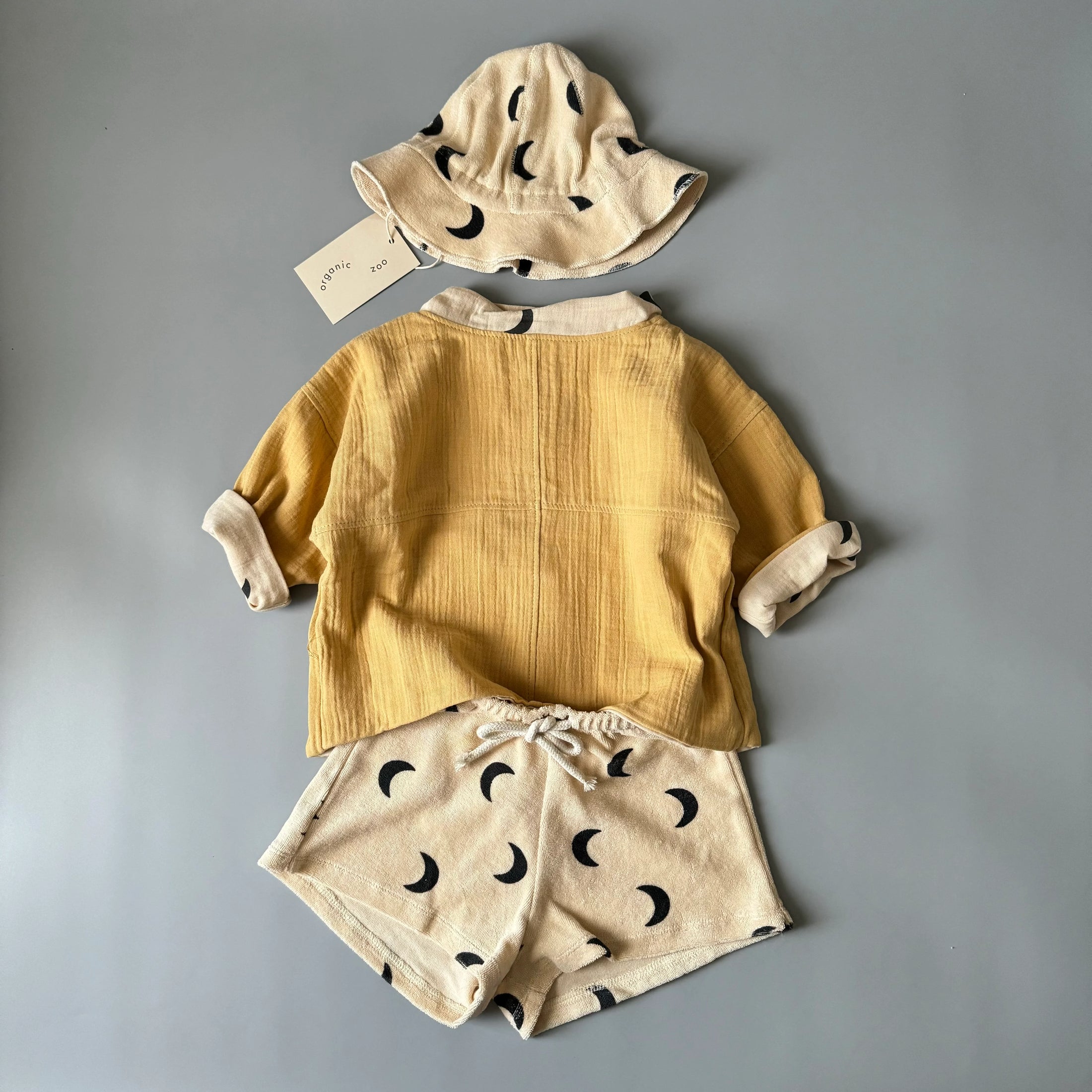 <Organic zoo> Reversible Workwear Smock（1-3Y）