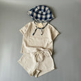 Gallery viewerに画像を読み込む, <Organic zoo> Ceramic White Waffle Rope Shorts（6-12M）
