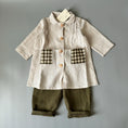 Gallery viewerに画像を読み込む, <Organic zoo> Ceramic White Potter Dress（1-4Y）
