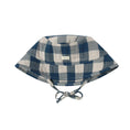 Gallery viewerに画像を読み込む, <Organic zoo> Pottery Blue Gingham Bucket Sun Hat（2Y-4Y）
