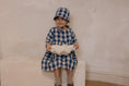 Gallery viewerに画像を読み込む, <Organic zoo> Pottery Blue Gingham Bucket Sun Hat（2Y-4Y）
