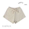 Gallery viewerに画像を読み込む, <Organic zoo> Ceramic White Waffle Rope Shorts（6M-12M）
