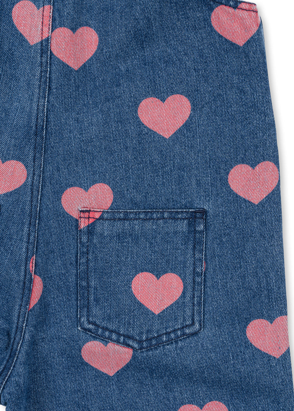 <Konges Sløjd> MAGOT OVERALLS - HEART（18M-6Y）