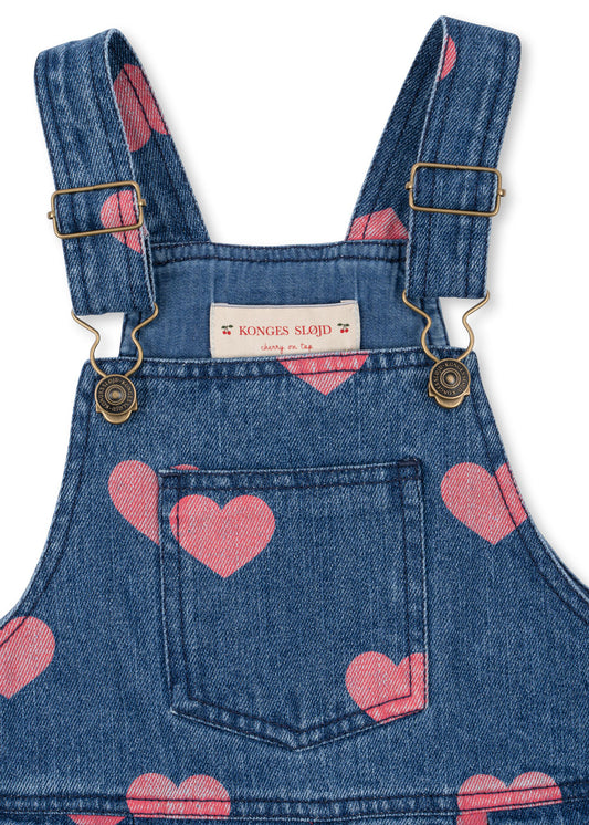 <Konges Sløjd> MAGOT OVERALLS - HEART（18M-6Y）