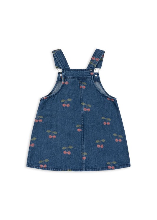 <Konges Sløjd> MAGOT OVERALL DRESS  - CHERRY（12M-6Y）