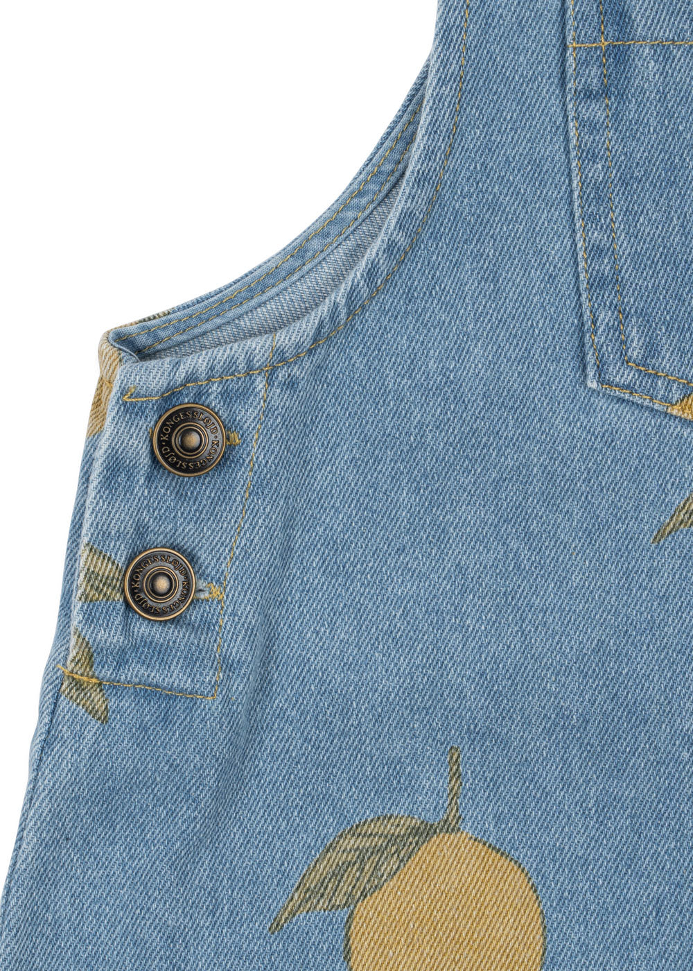 <Konges Sløjd> MAGOT OVERALLS - LEMON DENIM（12M-4Y）