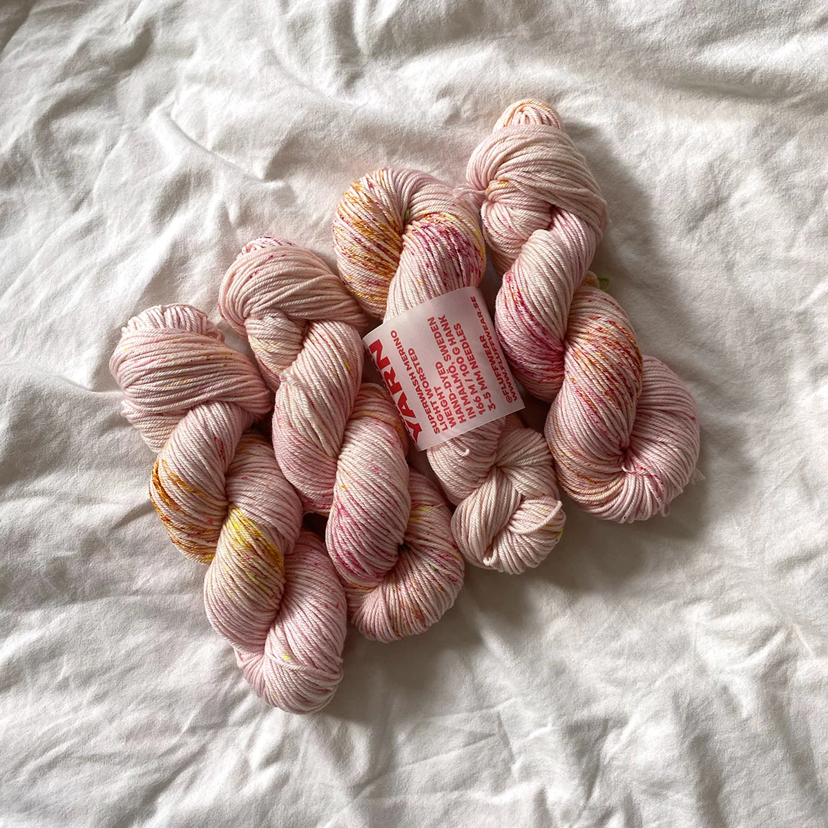 <FLUFFWEAR>SUPER WASH MERINO WOOL YARN - SILK