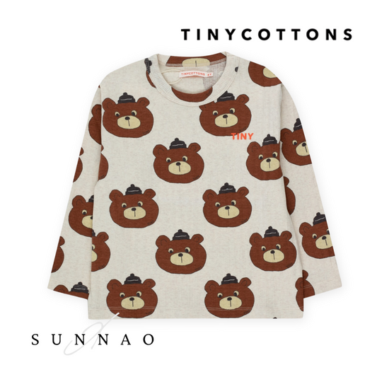 <TINYCOTTONS> BEARS TEE（8Y）