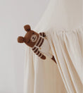 Load image into Gallery viewer, <main sauvage> Teddy knit toy - Ecru overalls</main>
