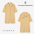 Gallery viewerに画像を読み込む, <the animals observatory> SQUIRREL KID SHORT JUMPSUIT SOFT BROWN　
