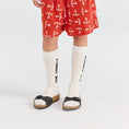 갤러리 뷰어로 이미지로드, <the animals observatory> WORM KID SOCKS White Mouth　
