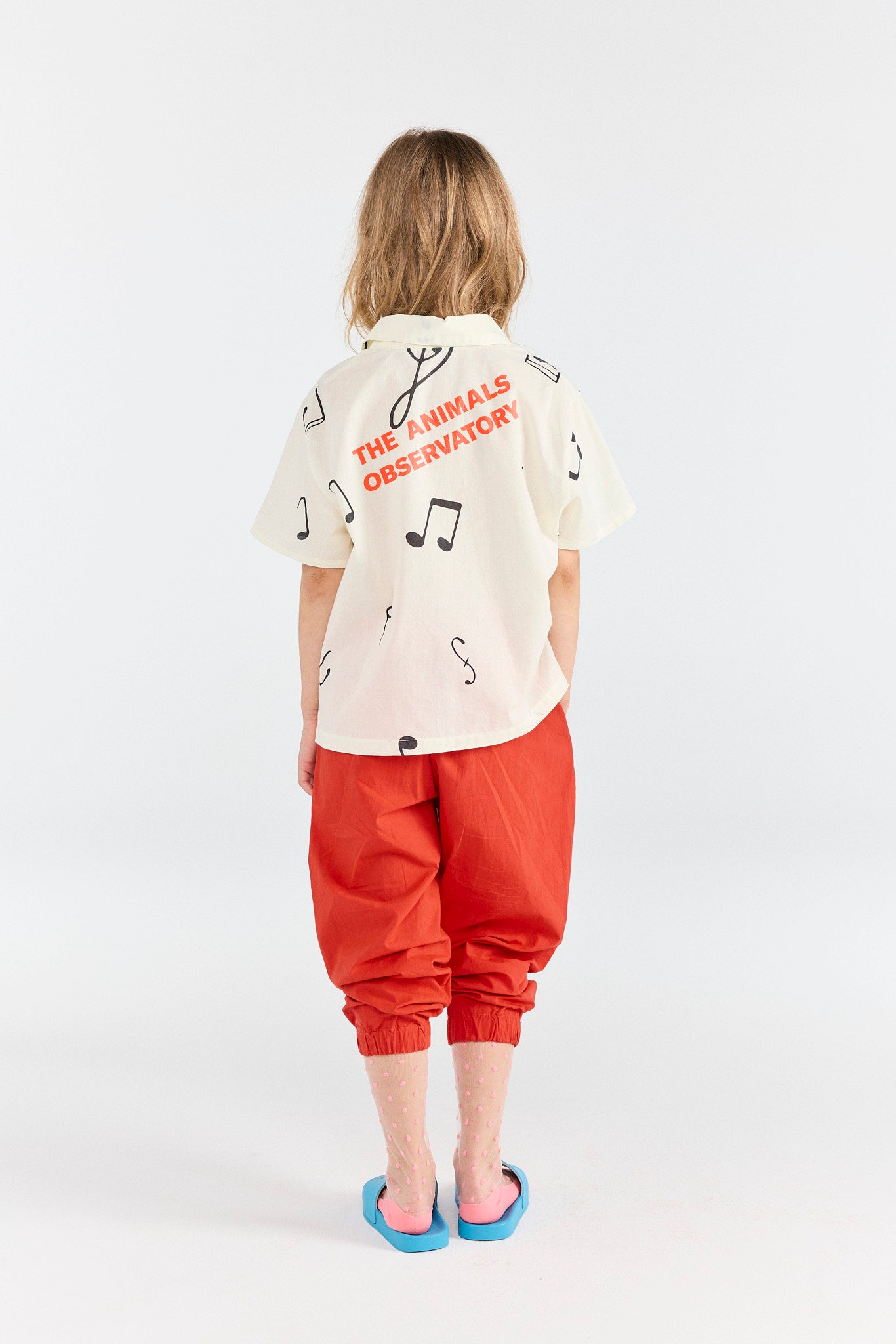 <the animals observatory> CUCKOO KID SHIRT White Tree