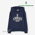 将图像加载到画廊查看器中, <the animals observatory> ANGELFISH KID HOODIE NAVY　

