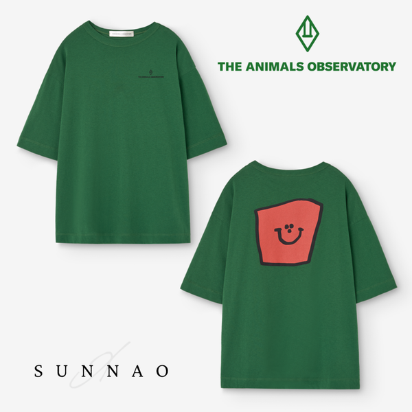 <the animals observatory> COLLIE KID T-SHIRT DARK GARDEN　