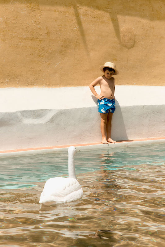 <TINYCOTTONS> BIG SWANS TRUNKS（水着）