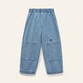 Gallery viewerに画像を読み込む, <Wynken>DENIM PATCH PANT（2-6Y）
