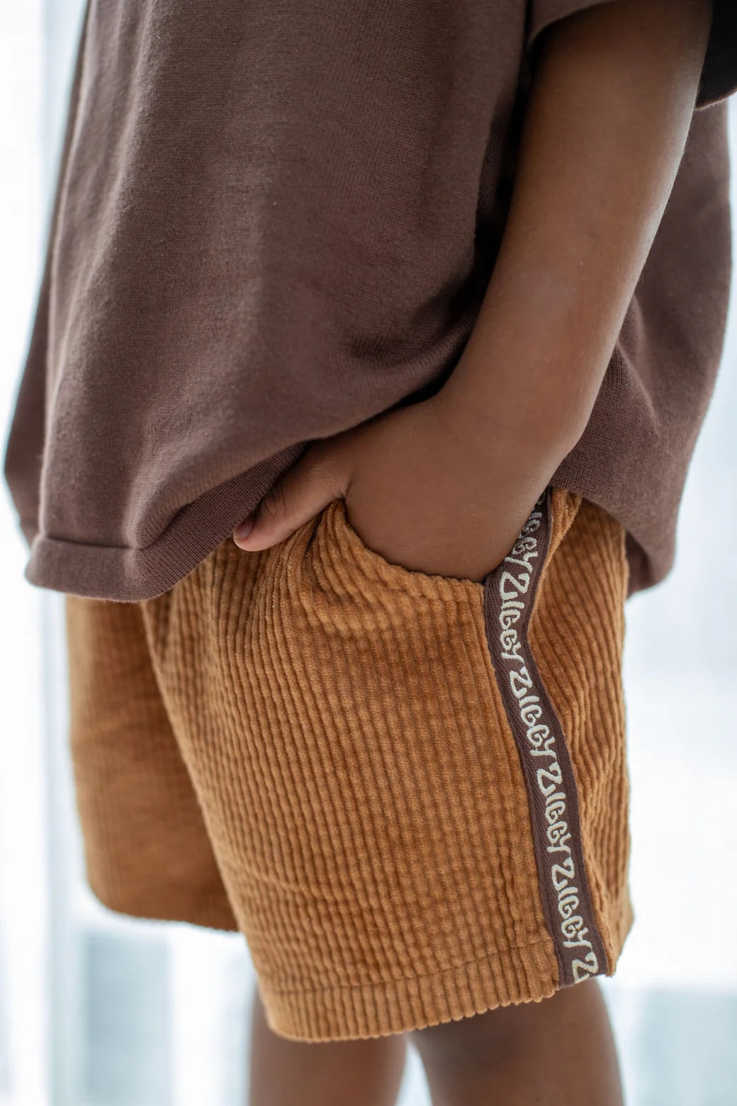 <Ziggy Lou> CORD SHORTS - JAVA